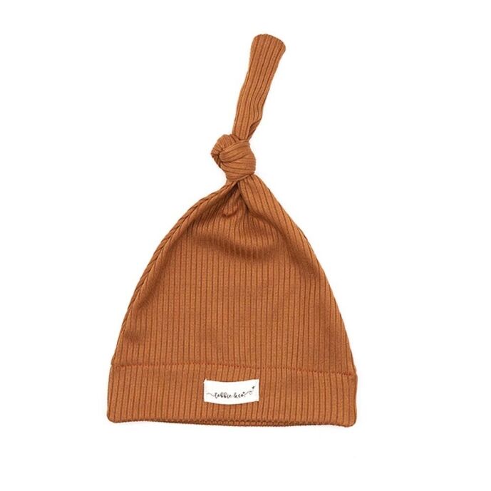 CLEARANCE Beanie Ribbed Cotton