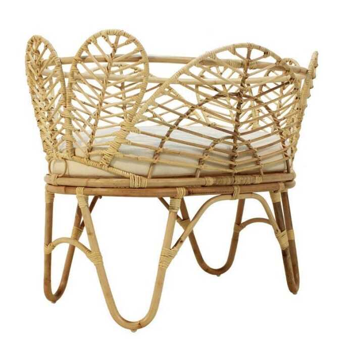 Rattan Furniture - Aria Bassinet With Mattress