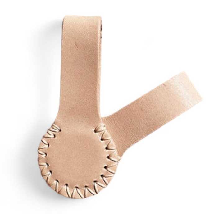 The Stella Clip - Karoo Sand with Beige Stitching