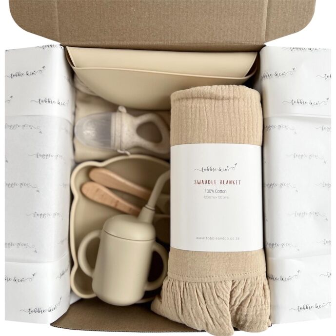 Luxury Gift Set - Oatmeal 6 Pcs