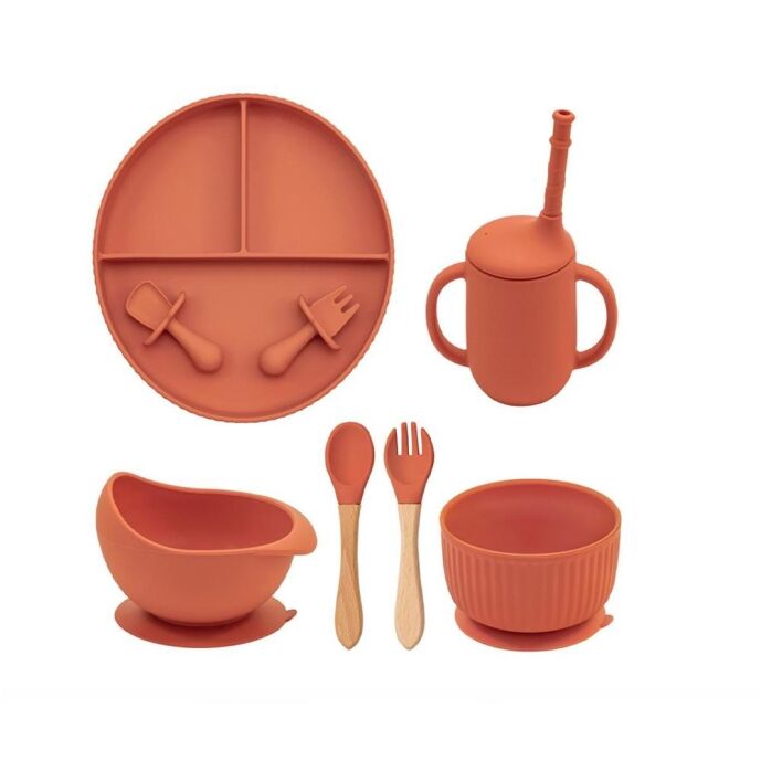 Feeding set 6pcs - Pumpkin Spice