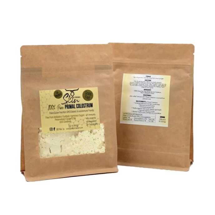 Bovine Colostrum – Immune Boosting, Pure, Grass Fed and Local 100g