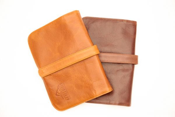 Leather Nappy Clutch